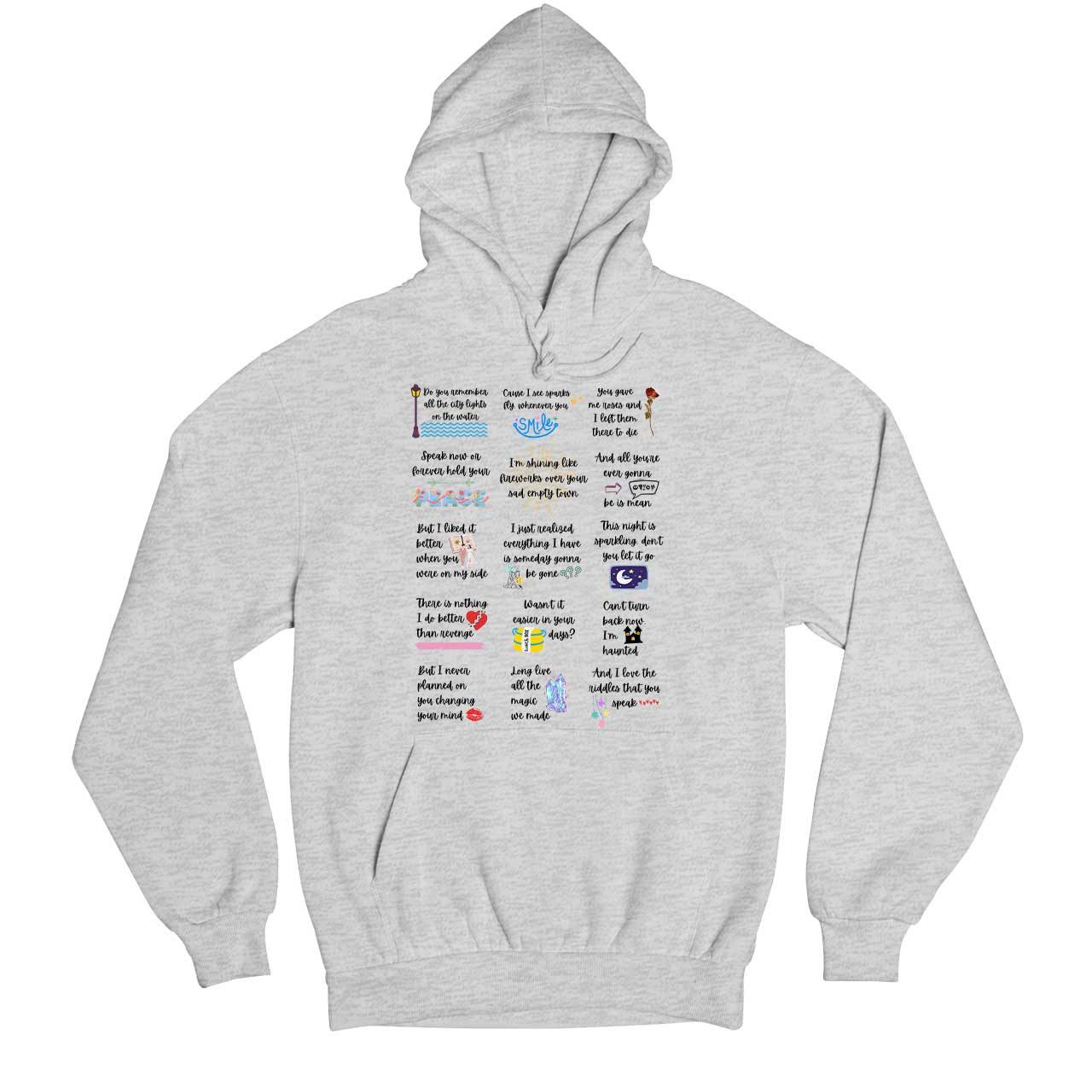 taylor swift speak now symphony hoodie hooded sweatshirt winterwear music band buy online india the banyan tee tbt men women girls boys unisex gray