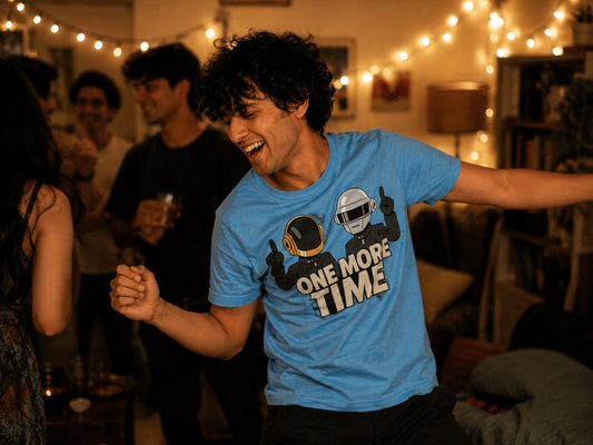 Daft Punk merch India 2026, One More Time t-shirt, The Banyan Tee