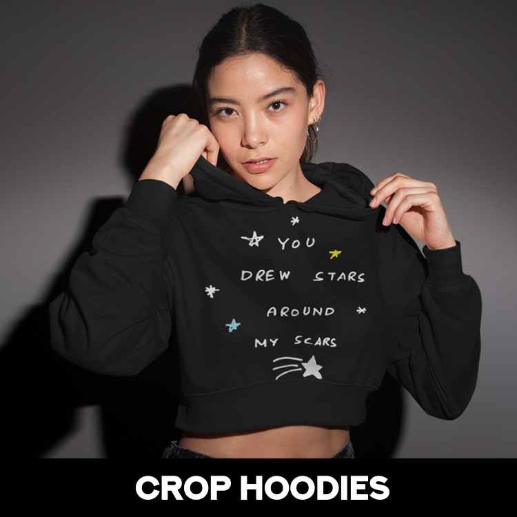 Taylor Swift Crop Hoodies