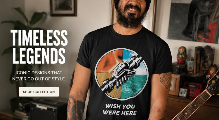 Pink Floyd inspired merchandise 