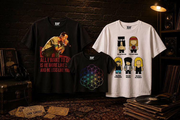 Rock Music T-Shirts for Lifelong Fans