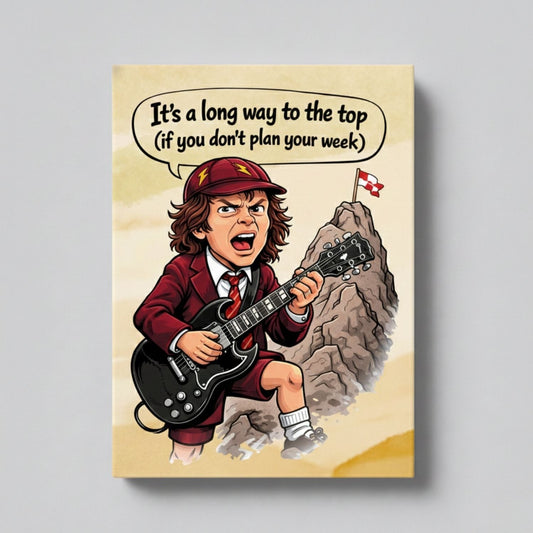 Long Way To The Top Planner