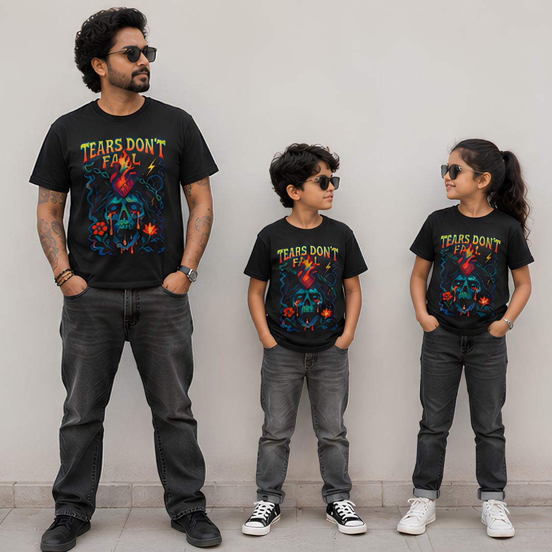 T shirt - Tears Don't Fall