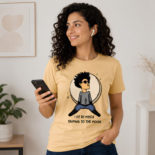 T shirt - Talking To The Moon