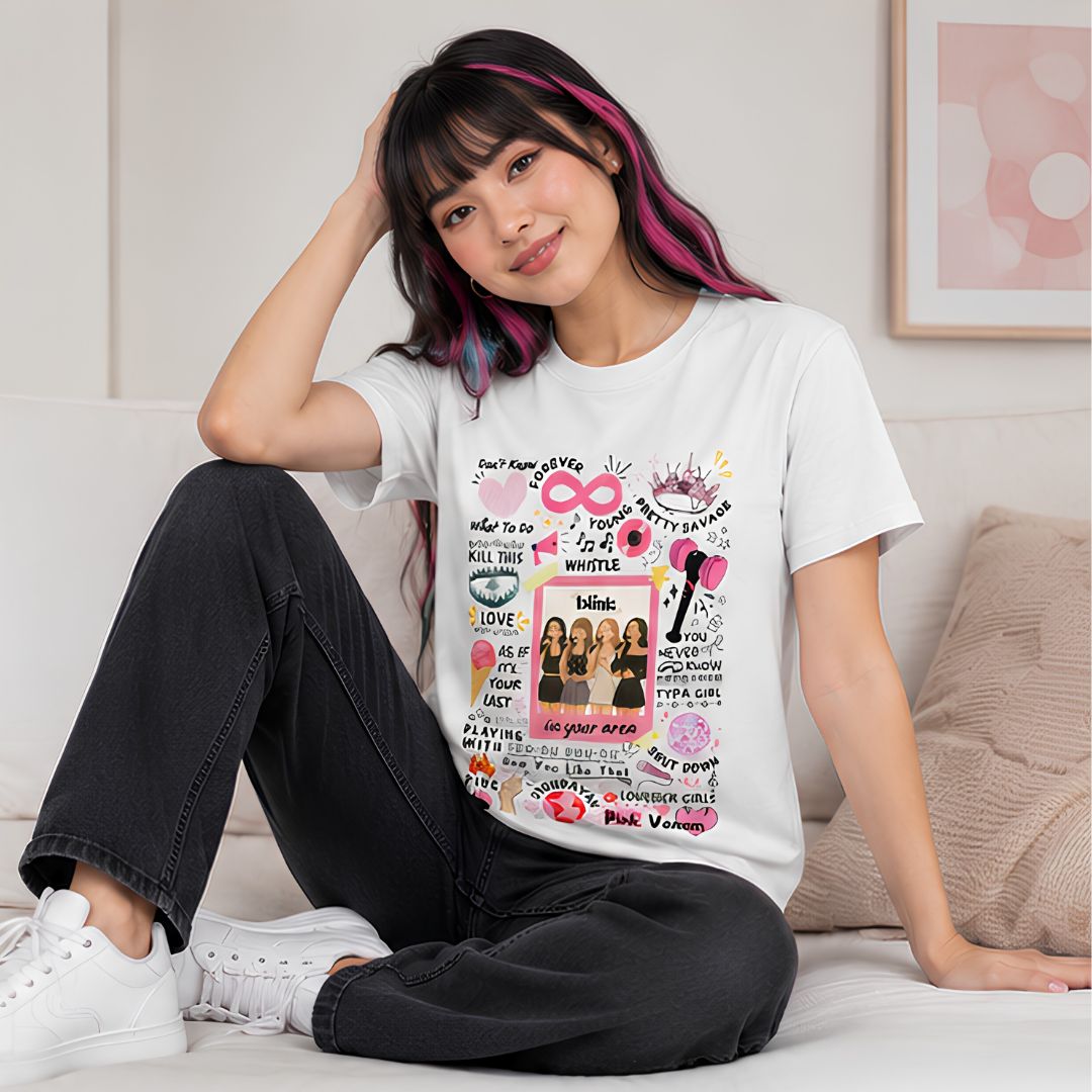 T shirt - Blink Doodle
