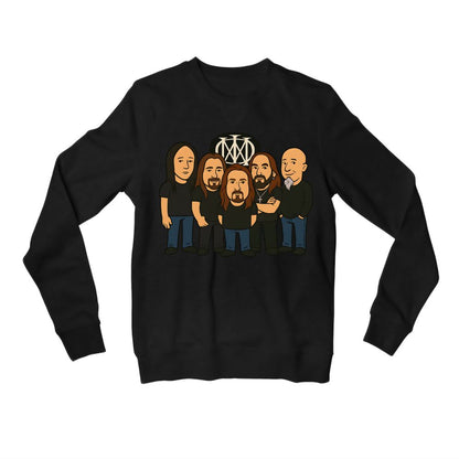dream theater toon theater sweatshirt upper winterwear music band buy online india the banyan tee tbt men women girls boys unisex black 