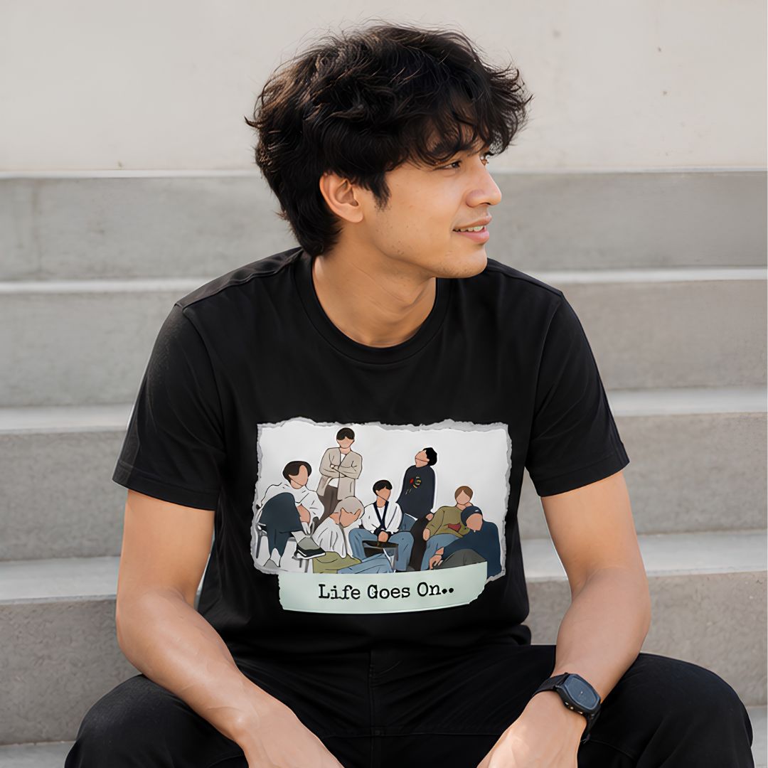 BTS T shirt - Life Goes On
