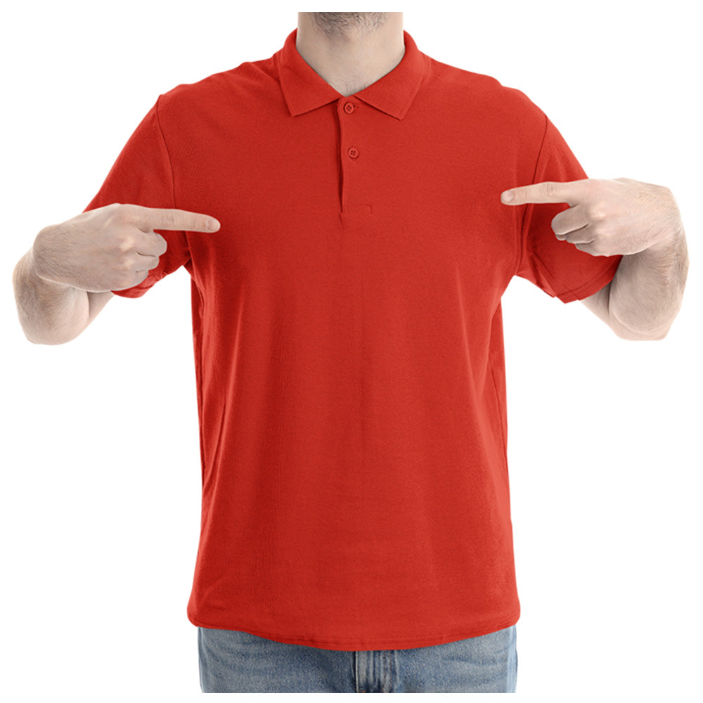 Brick Red Polo T shirt