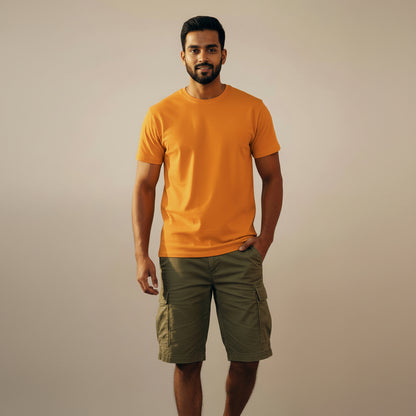Orange T-Shirt – Premium Cotton | Everyday Essential