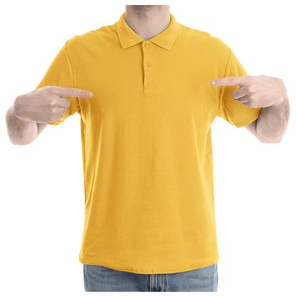 Mustard Yellow Polo T shirt