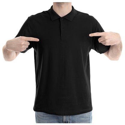 Black Polo T shirt