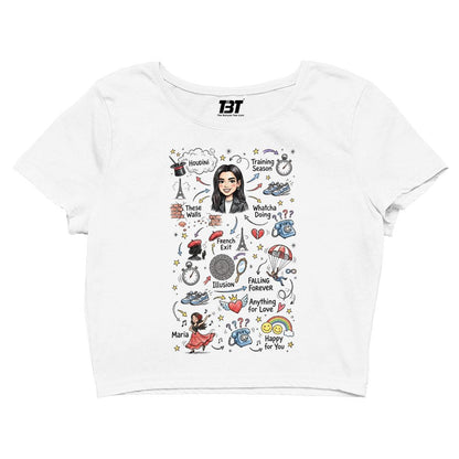 dua lipa du-dle crop top music band buy online india the banyan tee tbt men women girls boys unisex s 
