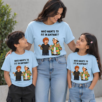 T shirt - Who Wants To Fit In