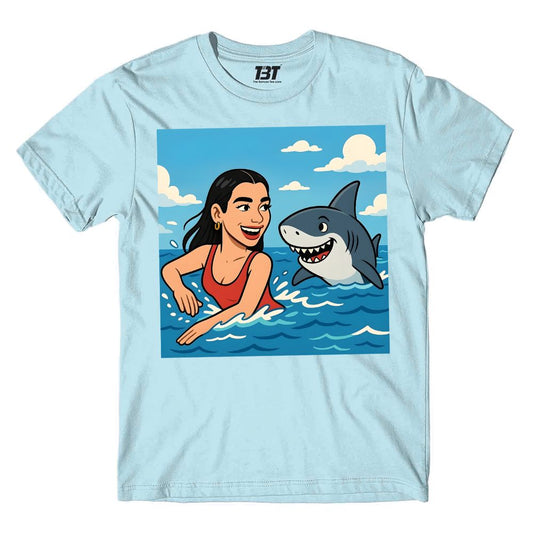dua lipa optimism under pressure t-shirt music band buy online india the banyan tee tbt men women girls boys unisex baby blue 