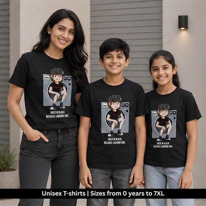 T shirt - Back In Black Meme