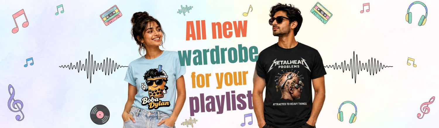 Music t-shirts collection