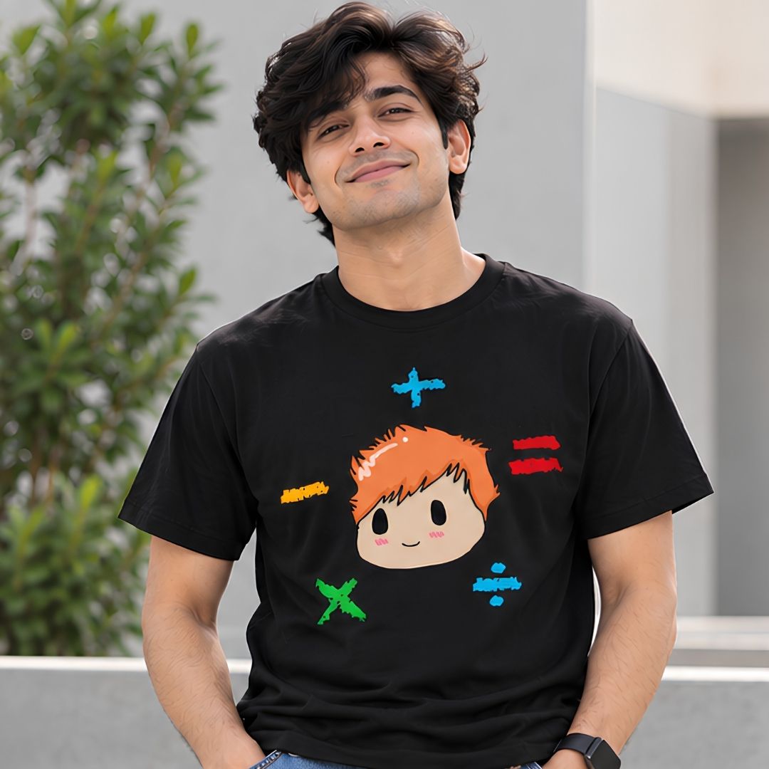 ed sheeran the album math t-shirt music band buy online india the banyan tee tbt men women girls boys unisex black