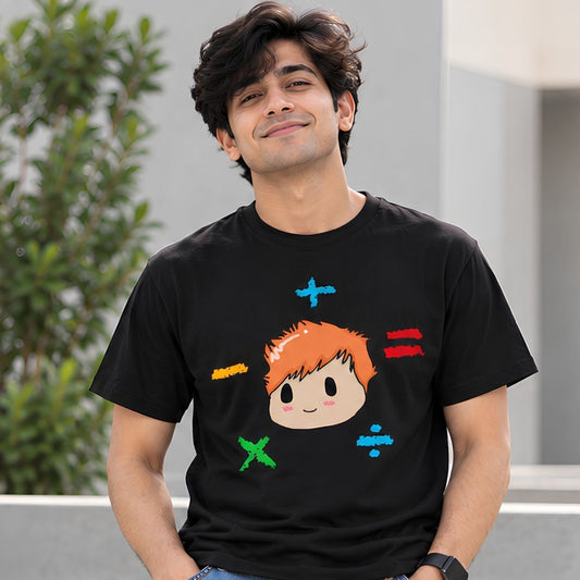 ed sheeran the album math t-shirt music band buy online india the banyan tee tbt men women girls boys unisex black