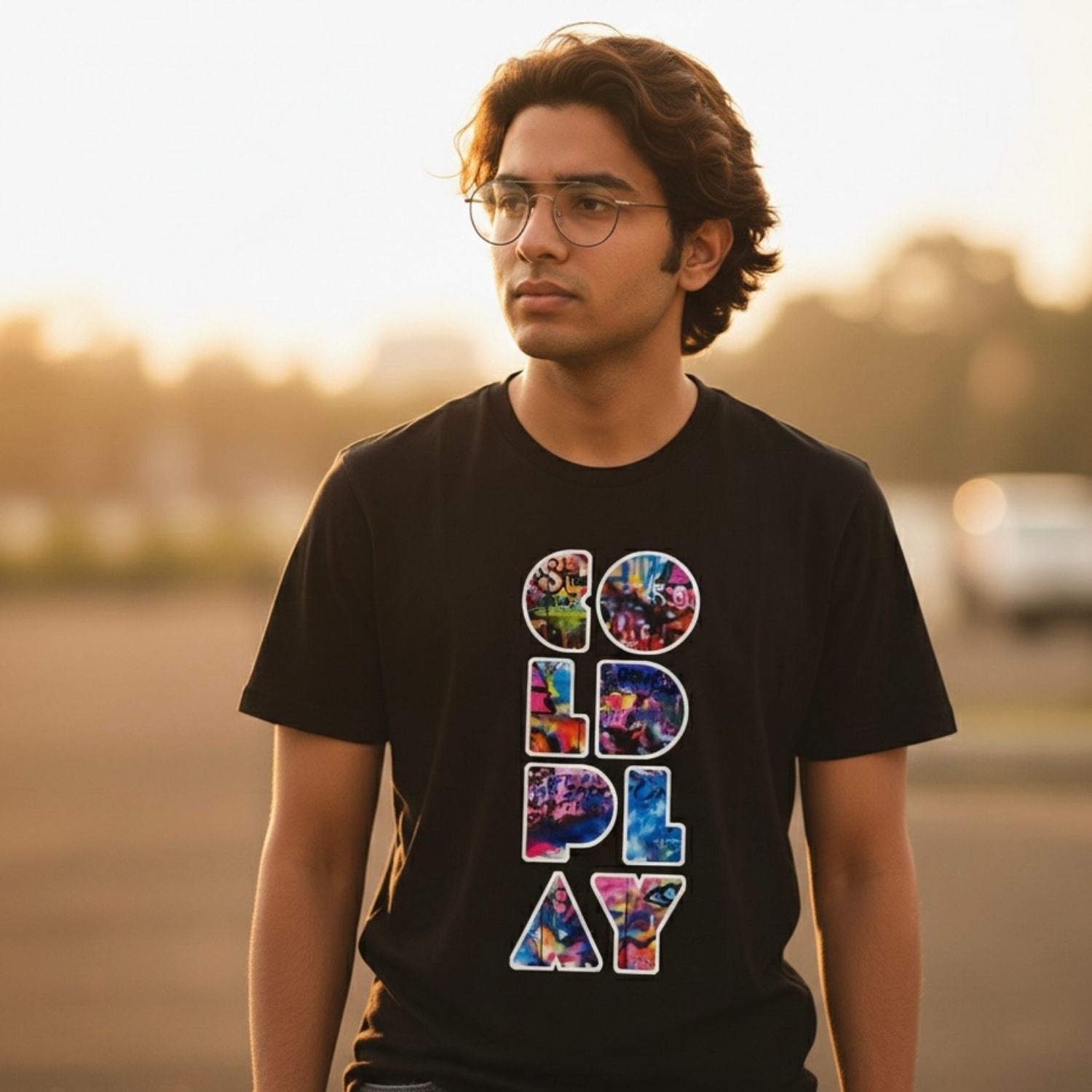 coldplay t shirt graffiti art