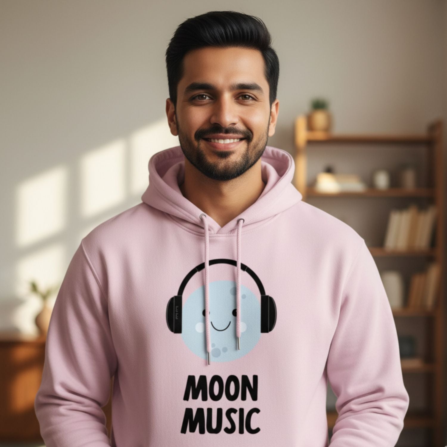 coldplay inspired moon tunes hoodie hooded sweatshirt winterwear music band buy online india the banyan tee tbt men women girls boys unisex baby pink