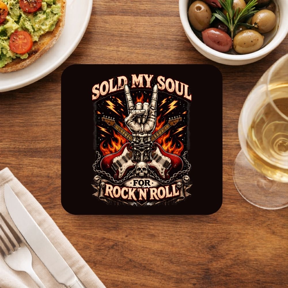 black sabbath sold my soul coasters wooden table cups indian music band buy online india the banyan tee tbt men women girls boys unisex  