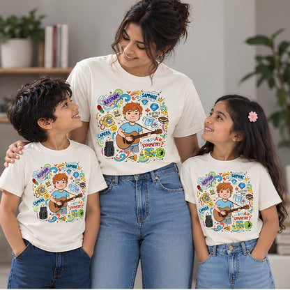 Ed Sheeran Inspired T-Shirt – 180 GSM Cotton, Triple Bio-Wash, DTG Print – Gingerverse Design