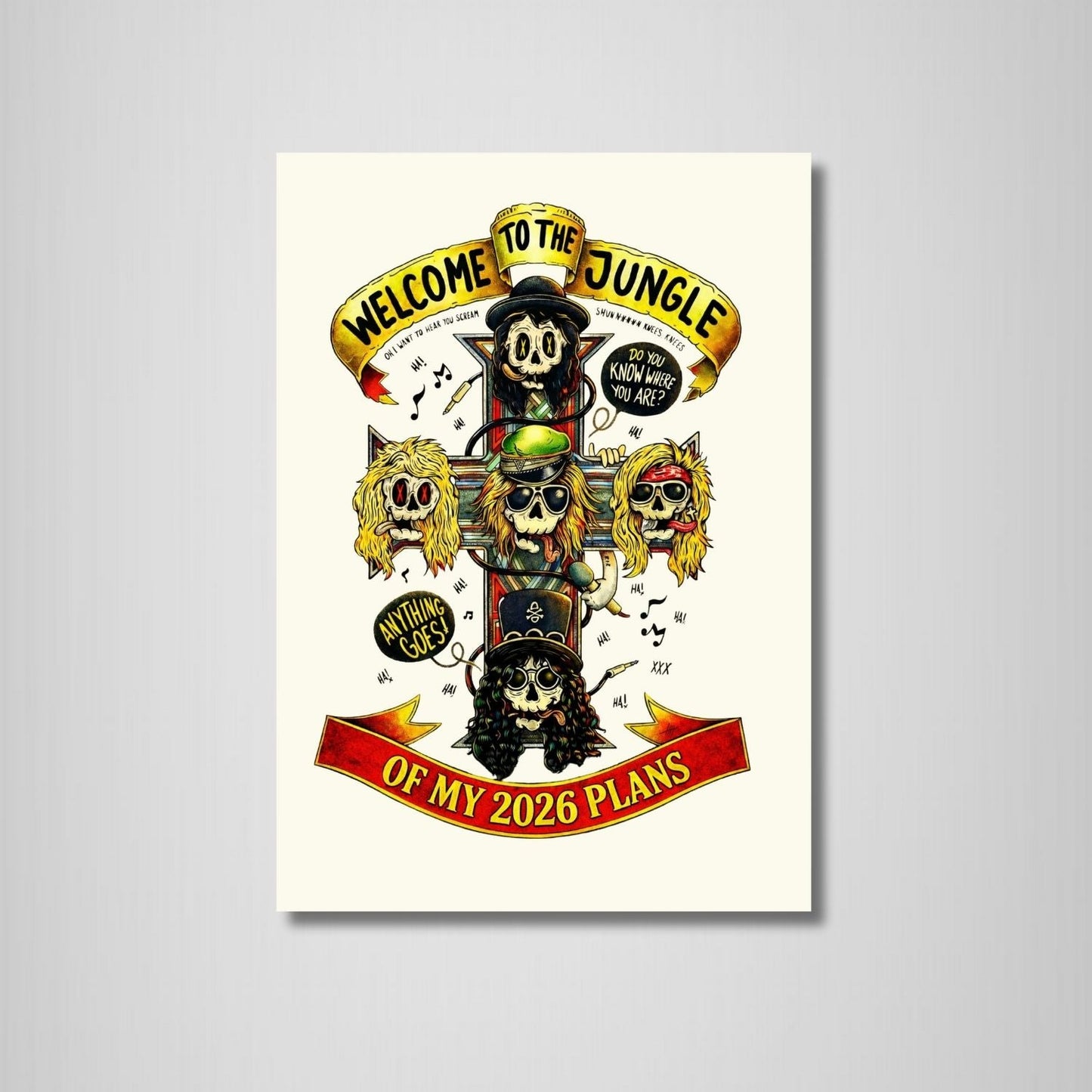 Welcome To The Jungle Planner