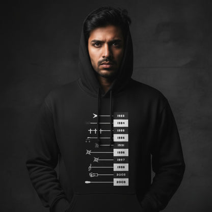 Metallica Hoodie - Death Magnetic Hooded Sweatshirt Merchandise Clothing ApparelThe Banyan Tee TBT