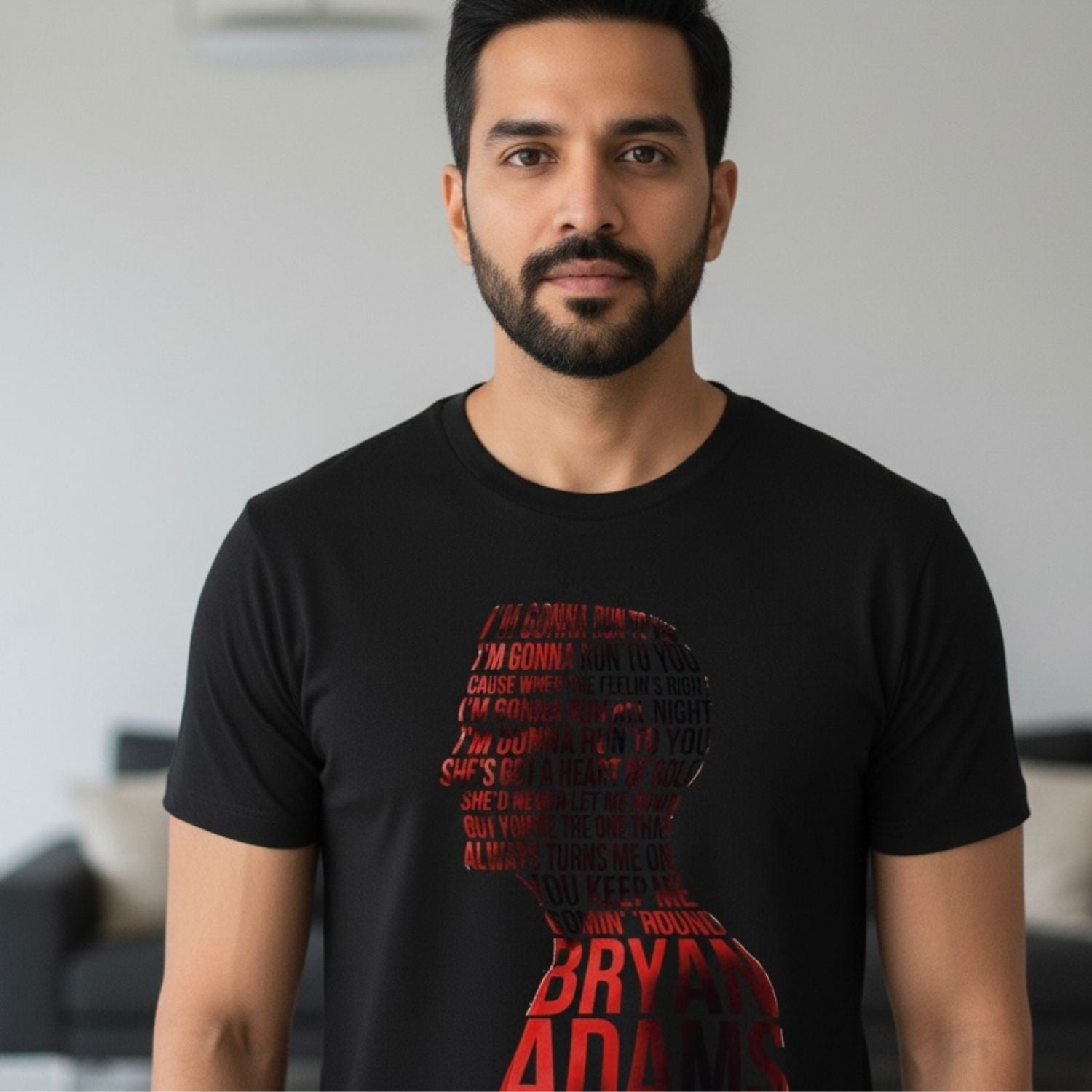 T shirt - Run To You Bryan Adams