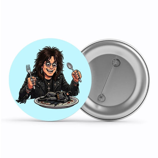 black sabbath bat meal badge pin button music band buy online india the banyan tee tbt men women girls boys unisex  