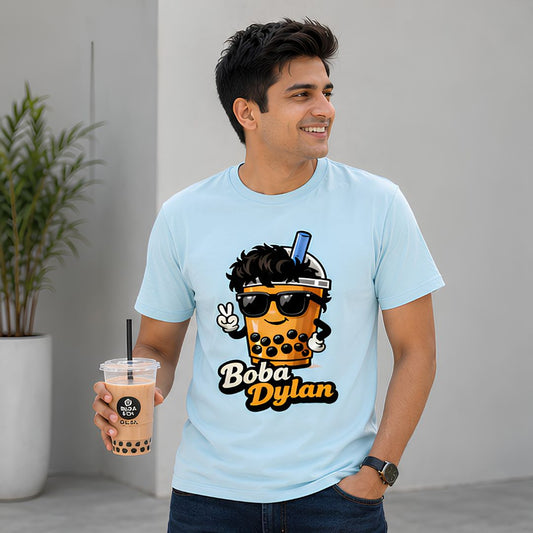 bob dylan boba dylan t-shirt music band buy online india the banyan tee tbt men women girls boys unisex baby blue