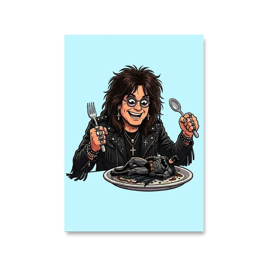 black sabbath bat meal poster wall art buy online india the banyan tee tbt 8 x 10 