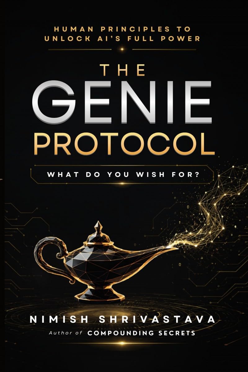 The Genie Protocol book cover by Nimish Shrivastava