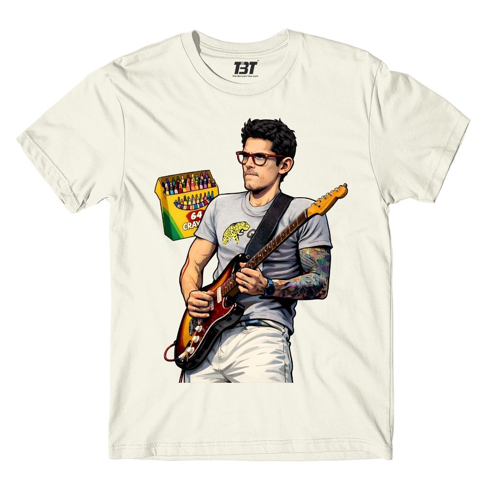64 Crayons T-shirt John Mayer concert merch