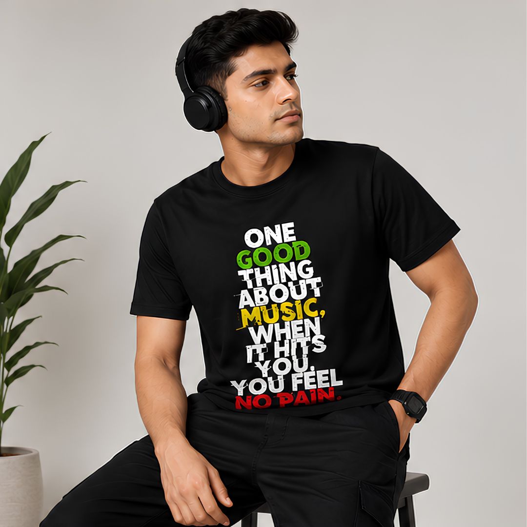 T shirt - Good Thing About Music
