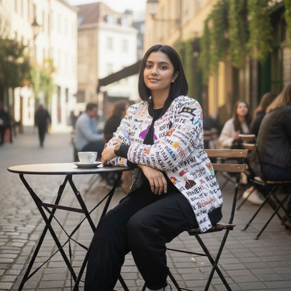 AOP Bomber Jacket - Swiftie Paradise