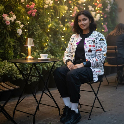 AOP Bomber Jacket - Swiftie Paradise