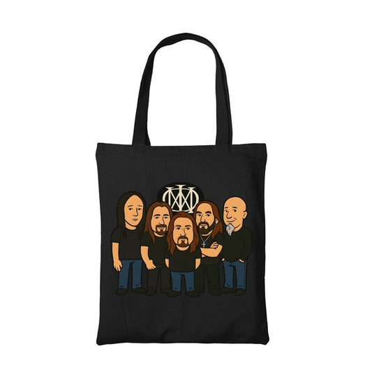 dream theater toon theater tote bag cotton printed music band buy online india the banyan tee tbt men women girls boys unisex  