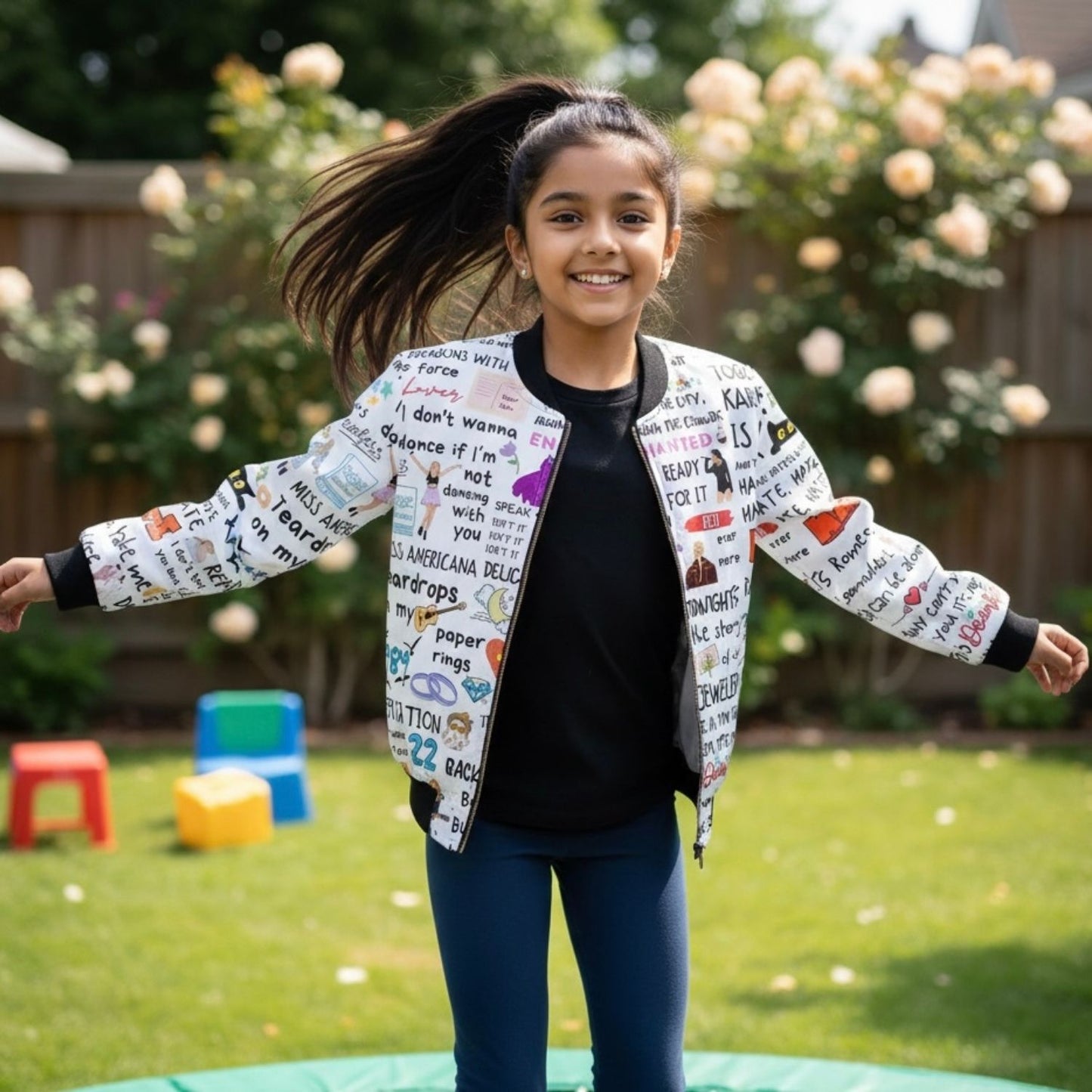 AOP Bomber Jacket - Swiftie Paradise