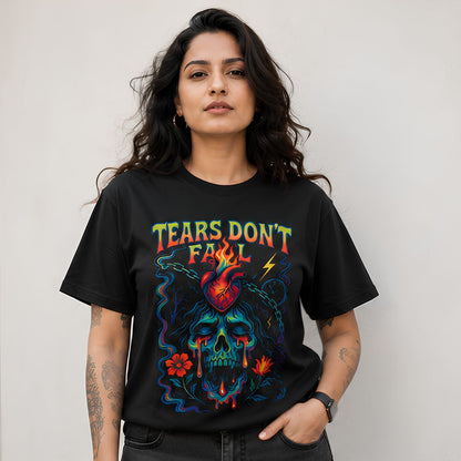 T shirt - Tears Don't Fall
