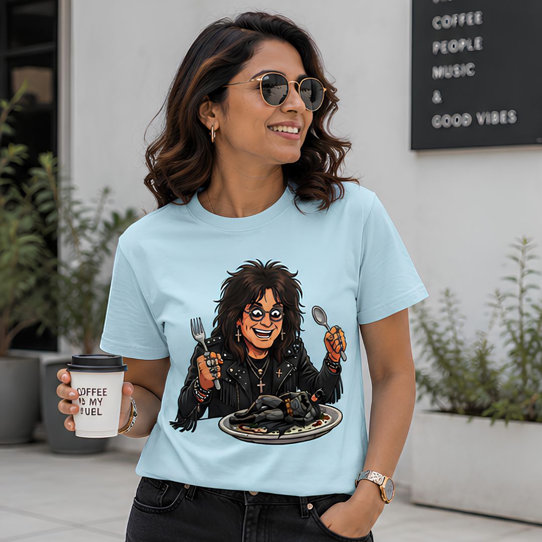 black sabbath bat meal t-shirt music band buy online india the banyan tee tbt men women girls boys unisex baby blue