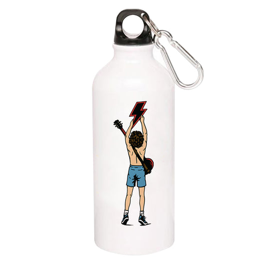 ac/dc the high voltage hero angus  sipper steel water bottle flask gym shaker music band buy online india the banyan tee tbt men women girls boys unisex  