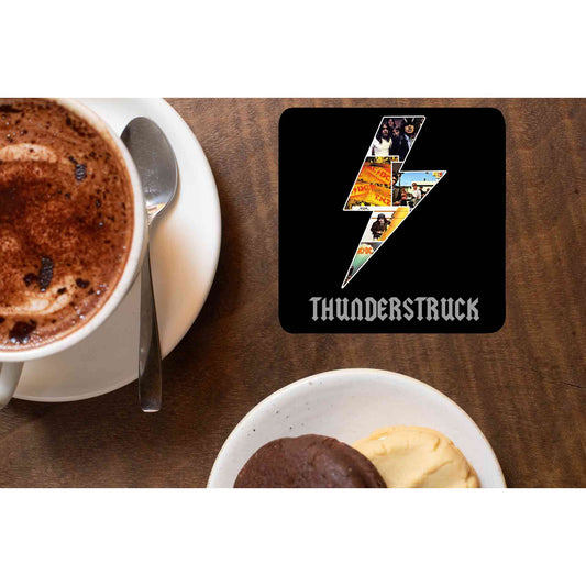 ac/dc thunderstruck coasters wooden table cups indian music band buy online india the banyan tee tbt men women girls boys unisex