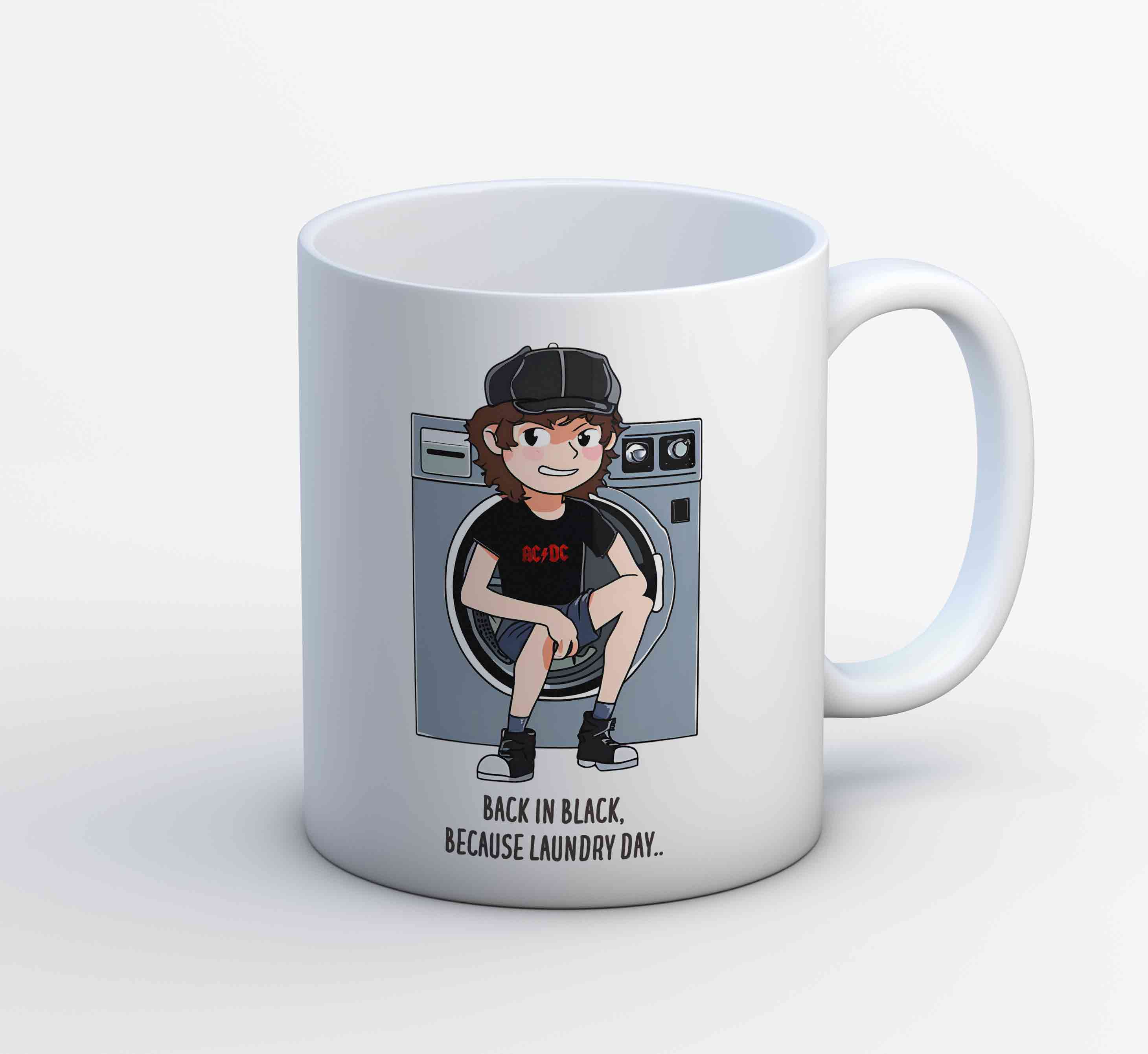 Buy AC/DC Mug - Back In Black Meme at Rs. 50 OFF 🤑 – The Banyan Tee