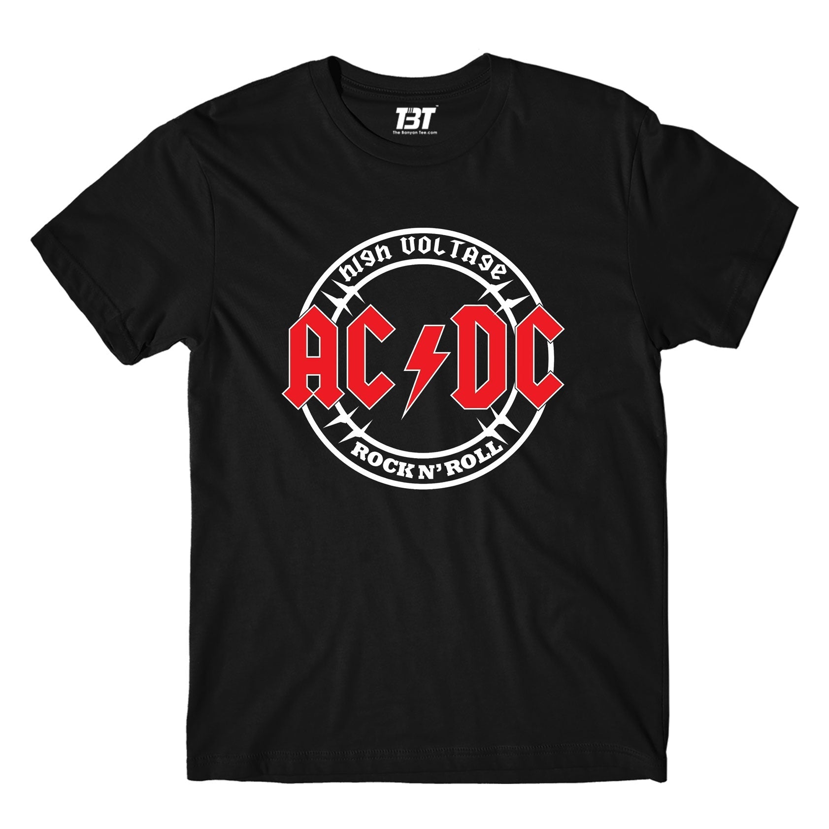 the banyan tee merch on sale AC/DC T shirt - On Sale - 6XL (Chest size 56 IN)