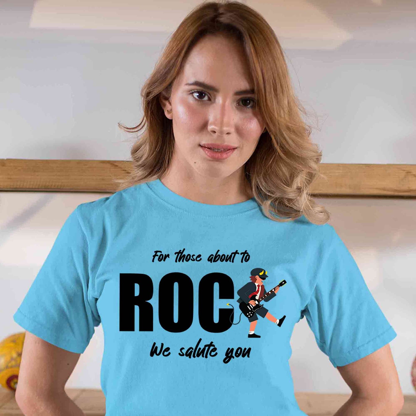 ac/dc for those about to rock t-shirt music band buy online india the banyan tee tbt men women girls boys unisex Sky Blue