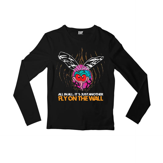 ac/dc fly on the wall full sleeves long sleeves music band buy online india the banyan tee tbt men women girls boys unisex black