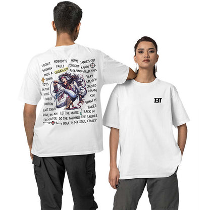 Aerosmith Oversized T shirt - Song Story