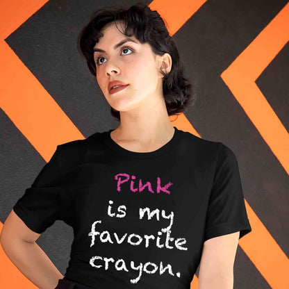 aerosmith pink is my favorite color t-shirt music band buy online india the banyan tee tbt men women girls boys unisex black