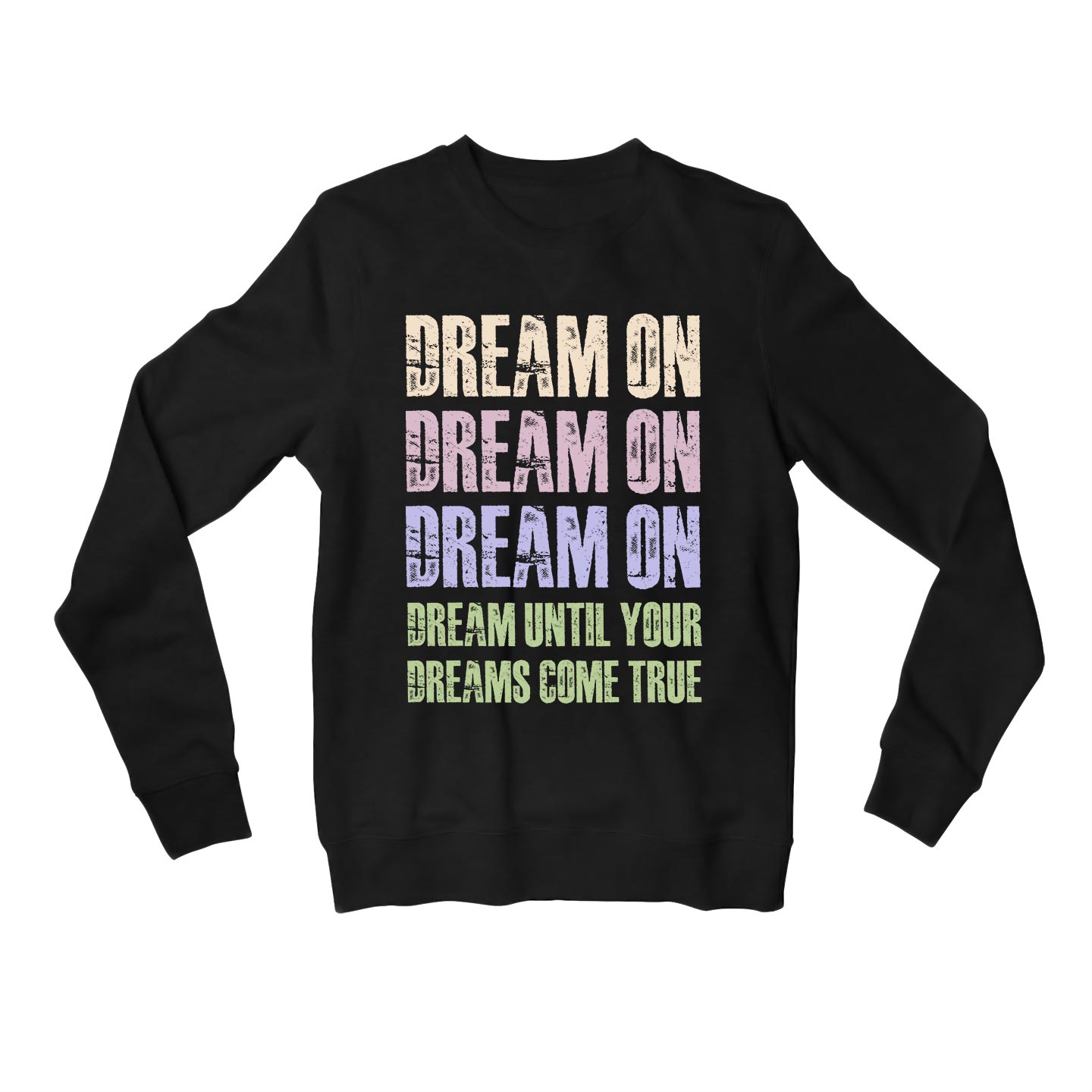 aerosmith dream on sweatshirt upper winterwear music band buy online india the banyan tee tbt men women girls boys unisex black